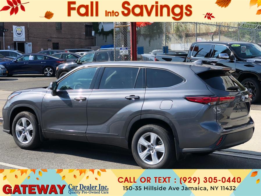 2021 Toyota Highlander L AWD (Natl), available for sale in Jamaica, New York | Gateway Car Dealer Inc. Jamaica, New York 2021 Toyota Highlander L AWD (Natl), available for sale in Jamaica, New York | Gateway Car Dealer Inc. Jamaica, New York