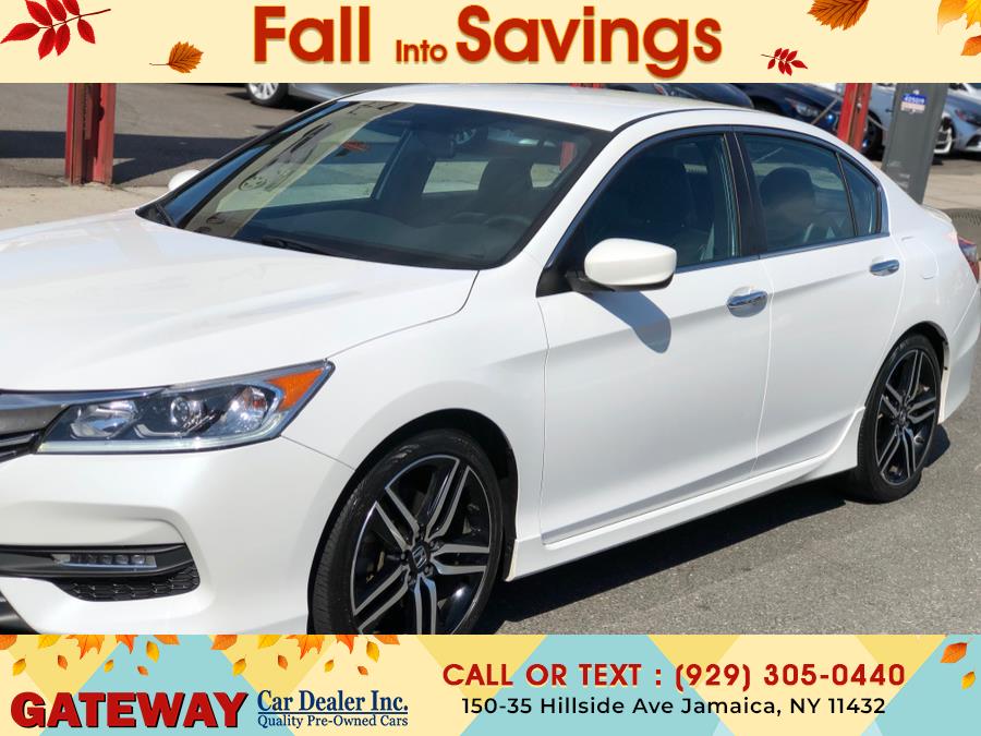 2017 Honda Accord Sedan Sport SE CVT, available for sale in Jamaica, New York | Gateway Car Dealer Inc. Jamaica, New York 2017 Honda Accord Sedan Sport SE CVT, available for sale in Jamaica, New York | Gateway Car Dealer Inc. Jamaica, New York