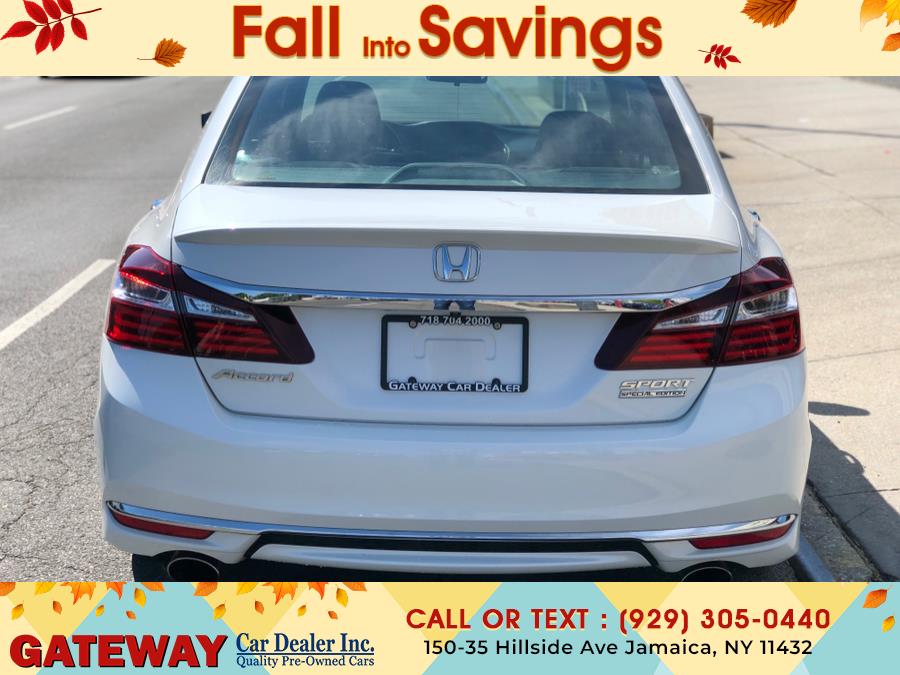 2017 Honda Accord Sedan Sport SE CVT, available for sale in Jamaica, New York | Gateway Car Dealer Inc. Jamaica, New York 2017 Honda Accord Sedan Sport SE CVT, available for sale in Jamaica, New York | Gateway Car Dealer Inc. Jamaica, New York