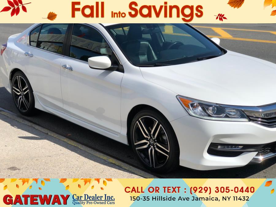 2017 Honda Accord Sedan Sport SE CVT, available for sale in Jamaica, New York | Gateway Car Dealer Inc. Jamaica, New York 2017 Honda Accord Sedan Sport SE CVT, available for sale in Jamaica, New York | Gateway Car Dealer Inc. Jamaica, New York