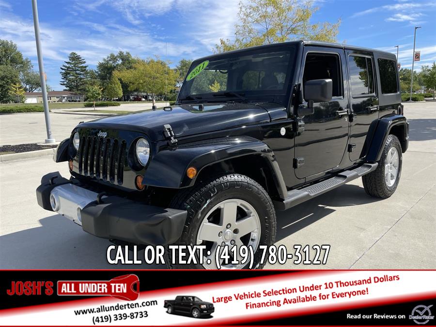 2011 Jeep Wrangler Unlimited 4WD 4dr Sahara, available for sale in Elida, Ohio | Josh's All Under Ten LLC. Elida, Ohio