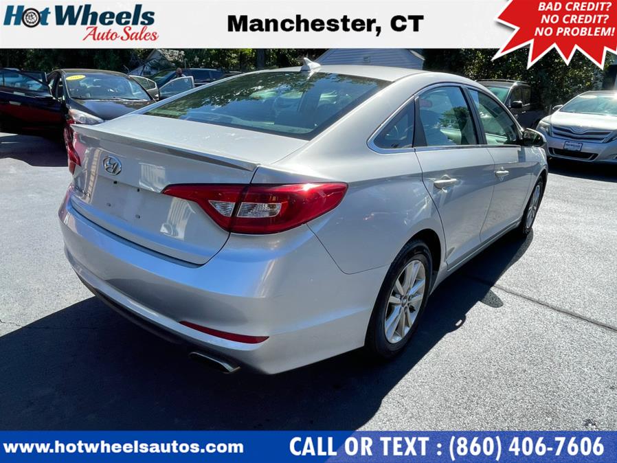 Used Hyundai Sonata 4dr Sdn 2.4L SE 2015 | Hot Wheels Auto Sales LLC. Manchester, Connecticut Used Hyundai Sonata 4dr Sdn 2.4L SE 2015 | Hot Wheels Auto Sales LLC. Manchester, Connecticut