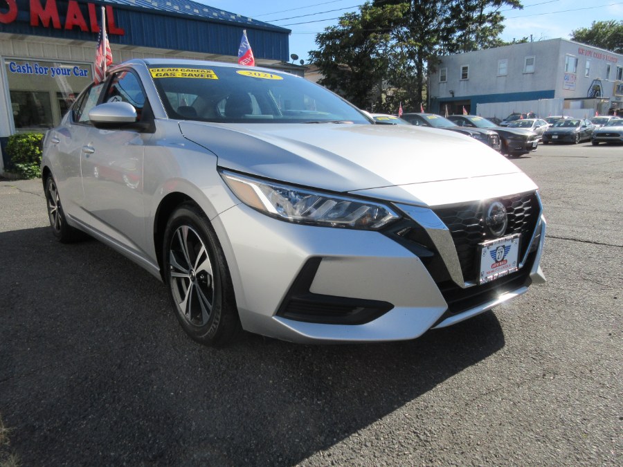 2021 Nissan Sentra SV CVT, available for sale in Linden, New Jersey | Route 27 Auto Mall. Linden, New Jersey 2021 Nissan Sentra SV CVT, available for sale in Linden, New Jersey | Route 27 Auto Mall. Linden, New Jersey