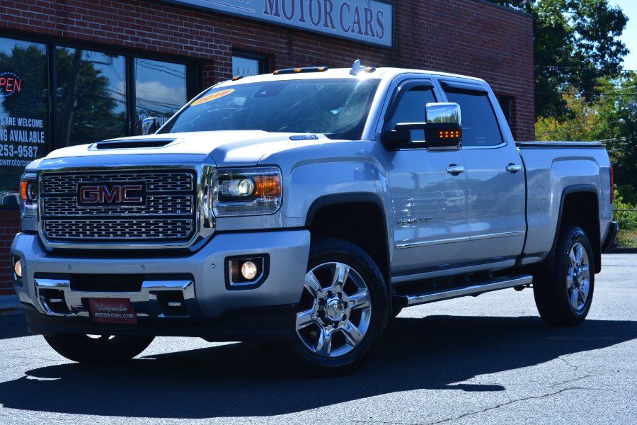 2018 GMC Sierra 2500HD 4WD Crew Cab 153.7" Denali, available for sale in ENFIELD, Connecticut | Longmeadow Motor Cars. ENFIELD, Connecticut