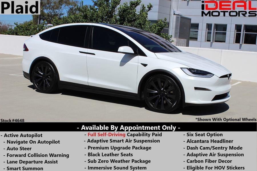 Used Tesla Model x Plaid Sport Utility 4D 2022 | Ideal Motors. Costa Mesa, California