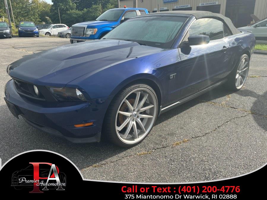 2010 Ford Mustang 2dr Conv GT, available for sale in Warwick, Rhode Island | Premier Automotive Sales. Warwick, Rhode Island 2010 Ford Mustang 2dr Conv GT, available for sale in Warwick, Rhode Island | Premier Automotive Sales. Warwick, Rhode Island