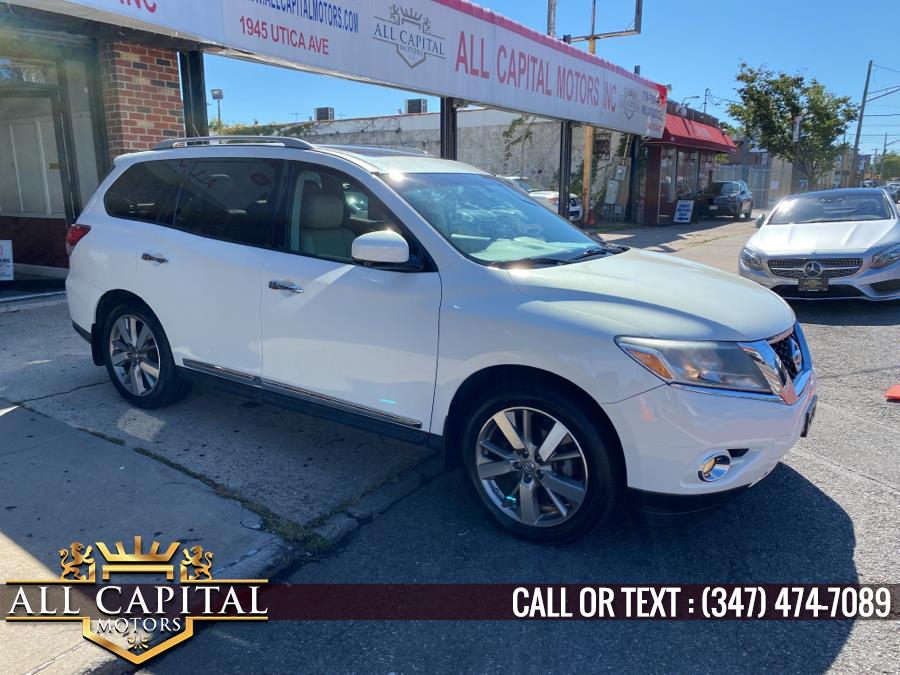 2013 Nissan Pathfinder 4WD 4dr Platinum, available for sale in Brooklyn, New York | All Capital Motors. Brooklyn, New York
