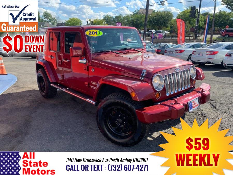 Used Jeep Wrangler Unlimited 4WD 4dr Sahara 2013 | All State Motor Inc. Perth Amboy, New Jersey Used Jeep Wrangler Unlimited 4WD 4dr Sahara 2013 | All State Motor Inc. Perth Amboy, New Jersey
