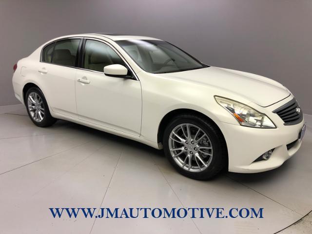 2011 Infiniti G37 4dr x AWD, available for sale in Naugatuck, Connecticut | J&M Automotive Sls&Svc LLC. Naugatuck, Connecticut 2011 Infiniti G37 4dr x AWD, available for sale in Naugatuck, Connecticut | J&M Automotive Sls&Svc LLC. Naugatuck, Connecticut