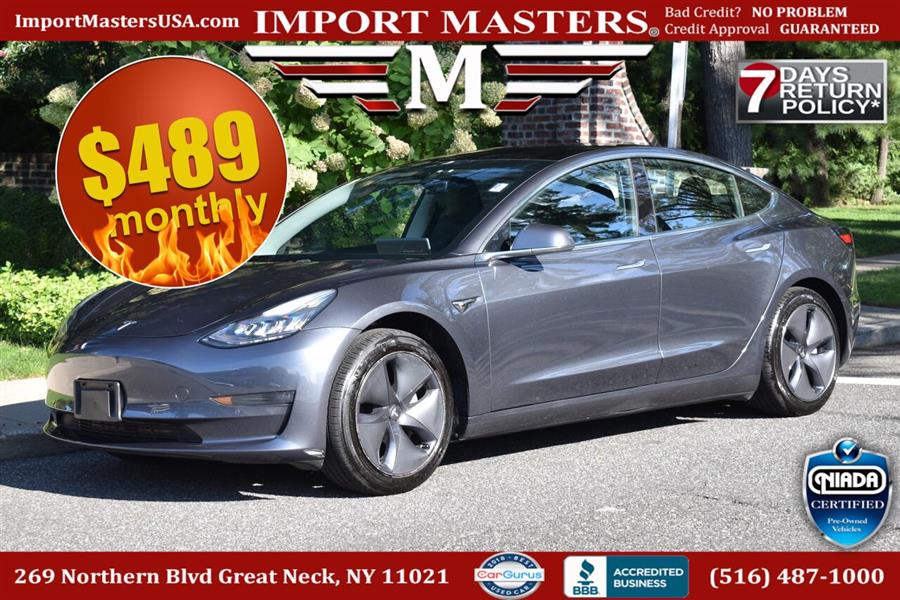 Used Tesla Model 3 Long Range AWD 4dr Fastback 2019 | Camy Cars. Great Neck, New York Used Tesla Model 3 Long Range AWD 4dr Fastback 2019 | Camy Cars. Great Neck, New York