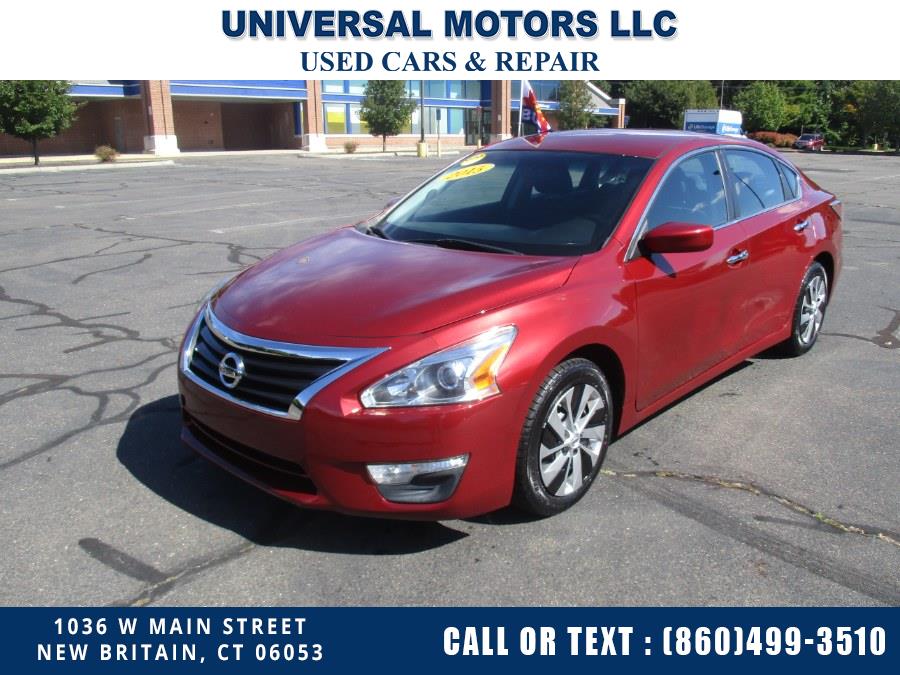 2015 Nissan Altima 4dr Sdn I4 2.5 S, available for sale in New Britain, Connecticut | Universal Motors LLC. New Britain, Connecticut