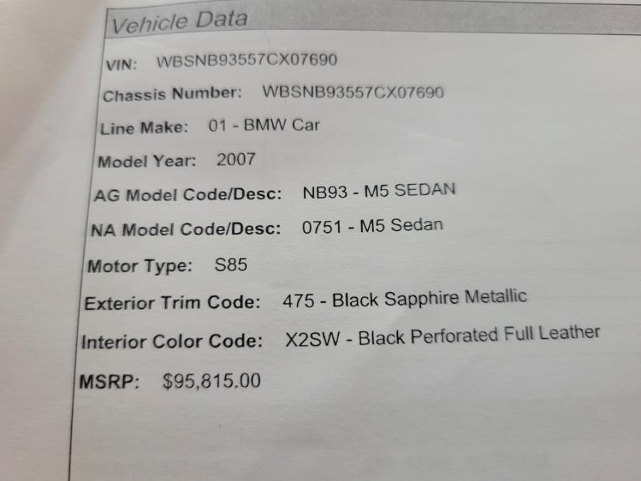 2007 BMW 5 Series 4dr Sdn M5, available for sale in Shelton, Connecticut | Center Motorsports LLC. Shelton, Connecticut 2007 BMW 5 Series 4dr Sdn M5, available for sale in Shelton, Connecticut | Center Motorsports LLC. Shelton, Connecticut