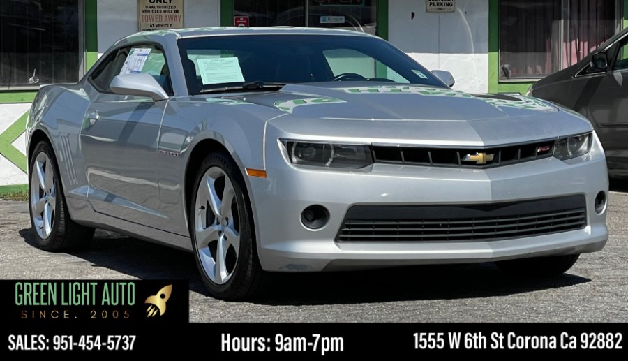 Used Chevrolet Camaro 2dr Cpe LT w/2LT/Manual 2015 | Green Light Auto. Corona, California Used Chevrolet Camaro 2dr Cpe LT w/2LT/Manual 2015 | Green Light Auto. Corona, California