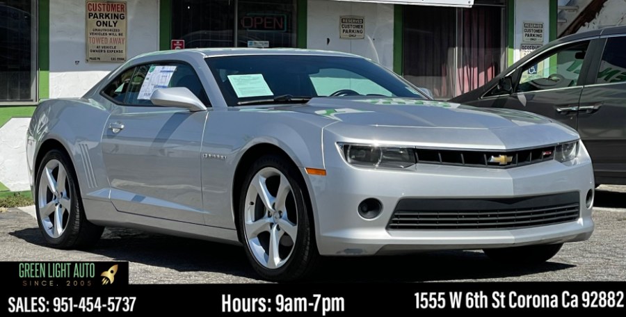 Used Chevrolet Camaro 2dr Cpe LT w/2LT/Manual 2015 | Green Light Auto. Corona, California Used Chevrolet Camaro 2dr Cpe LT w/2LT/Manual 2015 | Green Light Auto. Corona, California