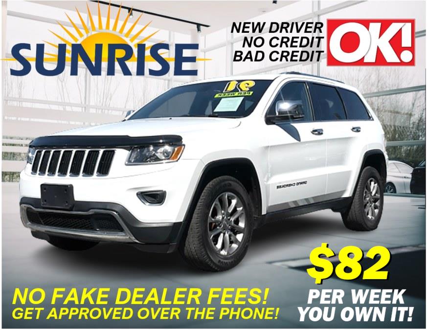 2015 Jeep Grand Cherokee Limited. CLEAN CARFAX!, available for sale in Rosedale, New York | Sunrise Auto Sales. Rosedale, New York