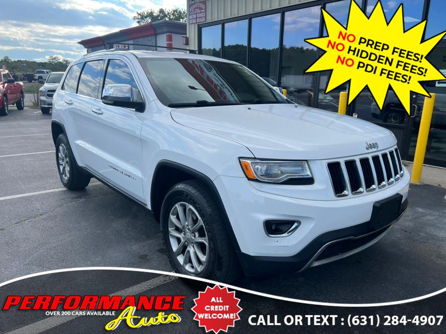 2015 Jeep Grand Cherokee 4WD 4dr Limited, available for sale in Bohemia, New York | Performance Auto Inc. Bohemia, New York