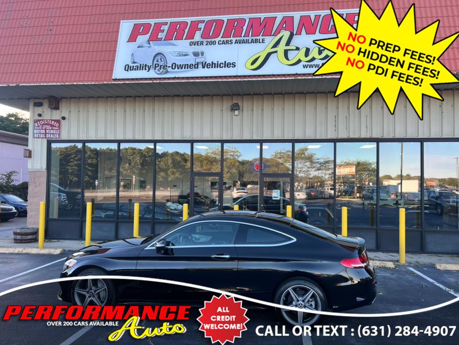 Used Mercedes-Benz C-Class C300 4MATIC Coupe 2017 | Performance Auto Inc. Bohemia, New York Used Mercedes-Benz C-Class C300 4MATIC Coupe 2017 | Performance Auto Inc. Bohemia, New York