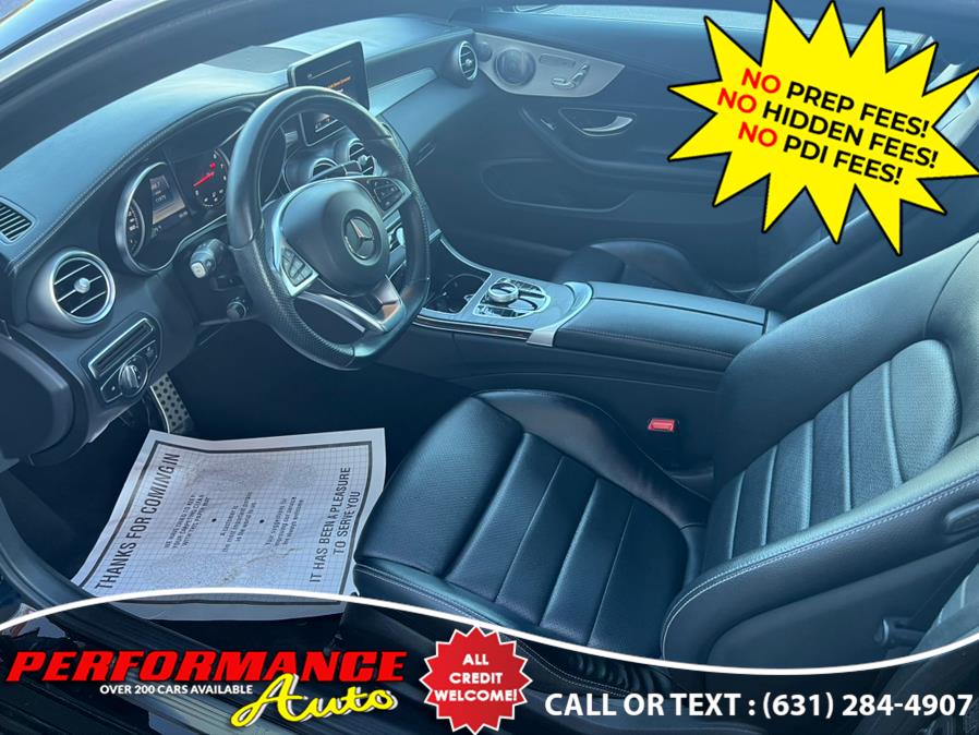 Used Mercedes-Benz C-Class C300 4MATIC Coupe 2017 | Performance Auto Inc. Bohemia, New York Used Mercedes-Benz C-Class C300 4MATIC Coupe 2017 | Performance Auto Inc. Bohemia, New York