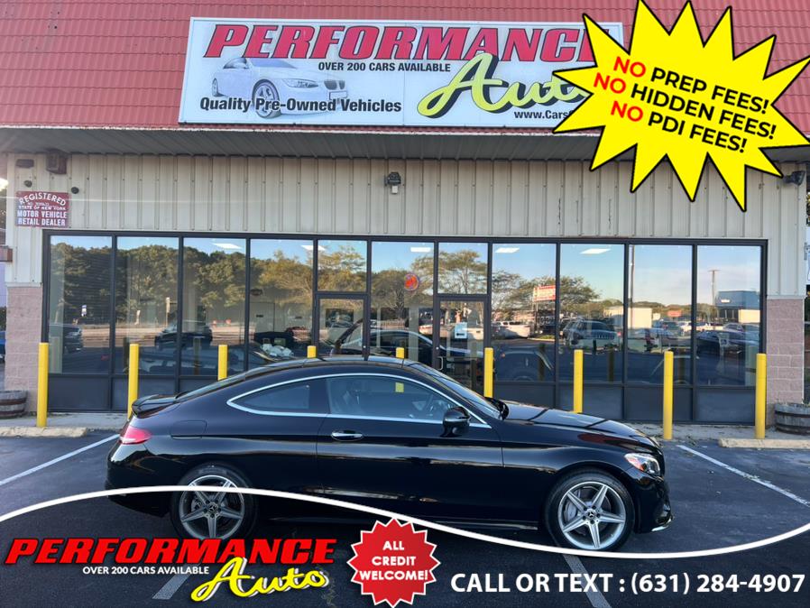 Used Mercedes-Benz C-Class C300 4MATIC Coupe 2017 | Performance Auto Inc. Bohemia, New York Used Mercedes-Benz C-Class C300 4MATIC Coupe 2017 | Performance Auto Inc. Bohemia, New York