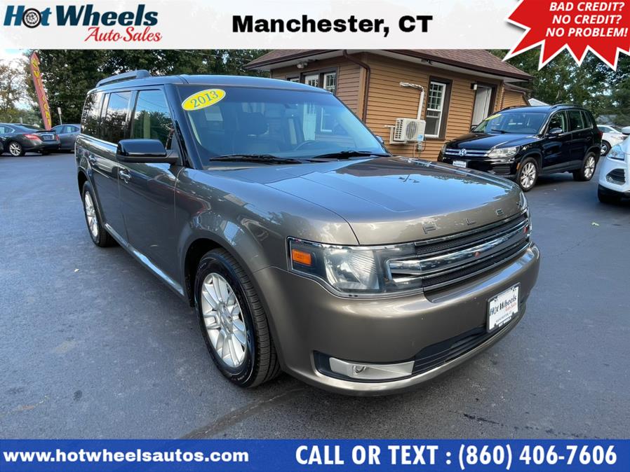 2013 Ford Flex 4dr SEL AWD, available for sale in Manchester, Connecticut | Hot Wheels Auto Sales LLC. Manchester, Connecticut