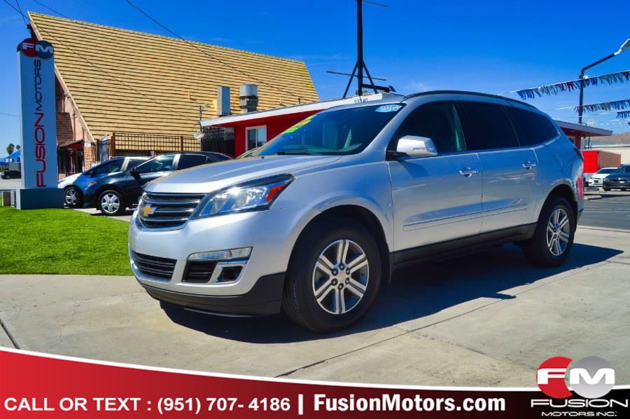 2016 Chevrolet Traverse FWD 4dr LT w/2LT, available for sale in Moreno Valley, California | Fusion Motors Inc. Moreno Valley, California 2016 Chevrolet Traverse FWD 4dr LT w/2LT, available for sale in Moreno Valley, California | Fusion Motors Inc. Moreno Valley, California