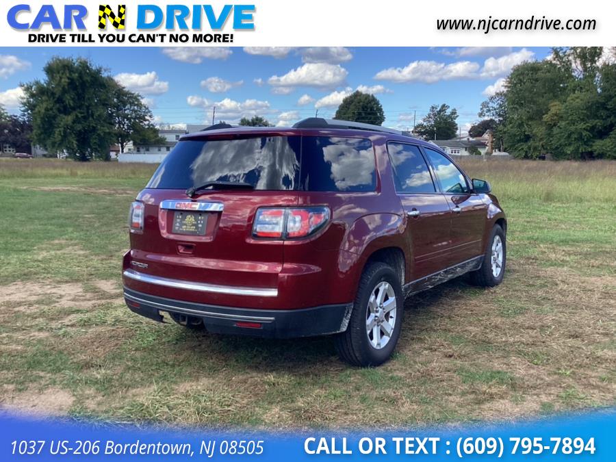 2015 GMC Acadia SLE-2 FWD, available for sale in Bordentown, New Jersey | Car N Drive. Bordentown, New Jersey 2015 GMC Acadia SLE-2 FWD, available for sale in Bordentown, New Jersey | Car N Drive. Bordentown, New Jersey