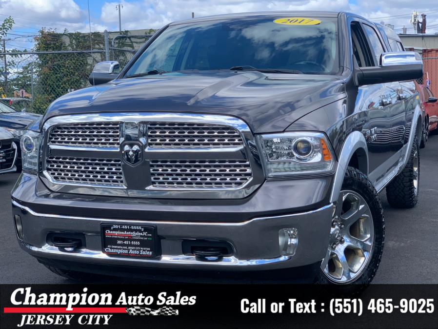 2017 Ram 1500 Laramie 4x4 Crew Cab 6''4" Box, available for sale in Jersey City, New Jersey | Champion Auto Sales. Jersey City, New Jersey