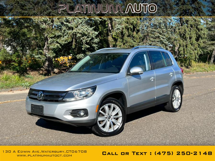 2013 Volkswagen Tiguan 4WD 4dr Auto SE w/Sunroof & Nav *Ltd Avail*, available for sale in Waterbury, Connecticut | Platinum Auto Care. Waterbury, Connecticut
