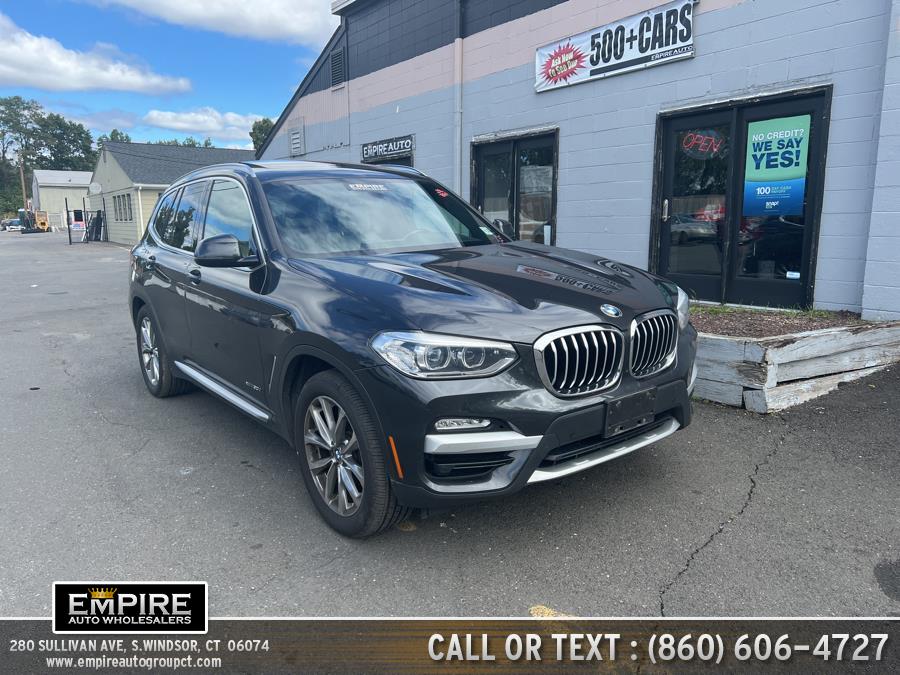 2018 BMW X3 xDrive30i Sports Activity Vehicle, available for sale in S.Windsor, Connecticut | Empire Auto Wholesalers. S.Windsor, Connecticut