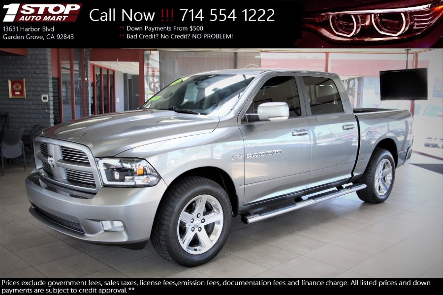 2012 Ram 1500 2WD Crew Cab 140.5" Sport, available for sale in Garden Grove, California | 1 Stop Auto Mart Inc.. Garden Grove, California