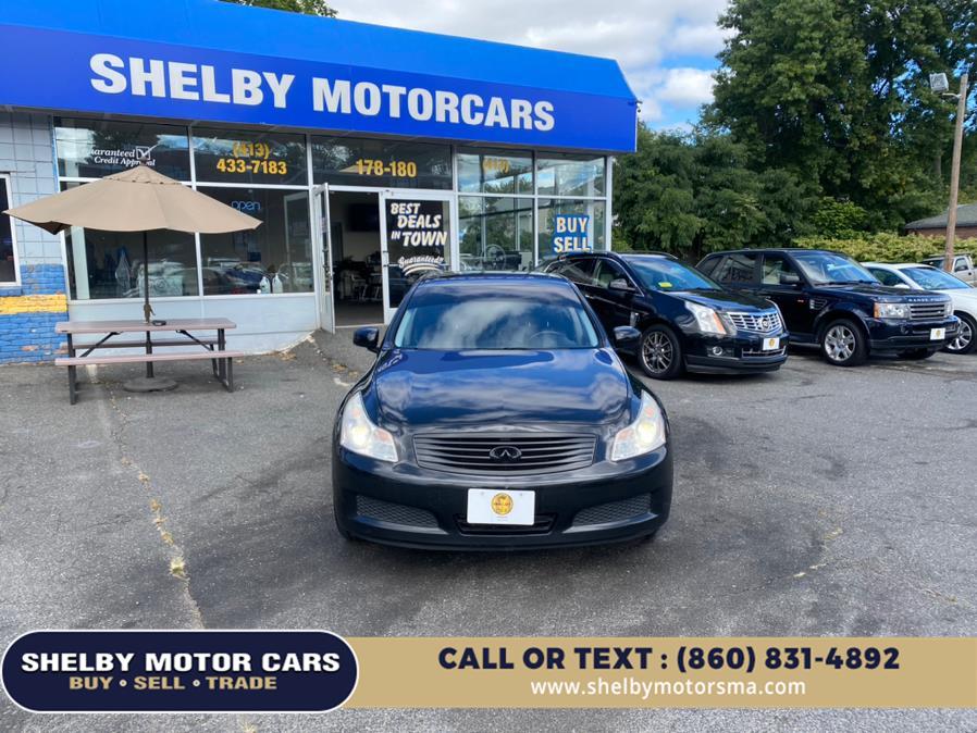 2008 INFINITI G35 Sedan 4dr x AWD, available for sale in Springfield, Massachusetts | Shelby Motor Cars. Springfield, Massachusetts 2008 INFINITI G35 Sedan 4dr x AWD, available for sale in Springfield, Massachusetts | Shelby Motor Cars. Springfield, Massachusetts