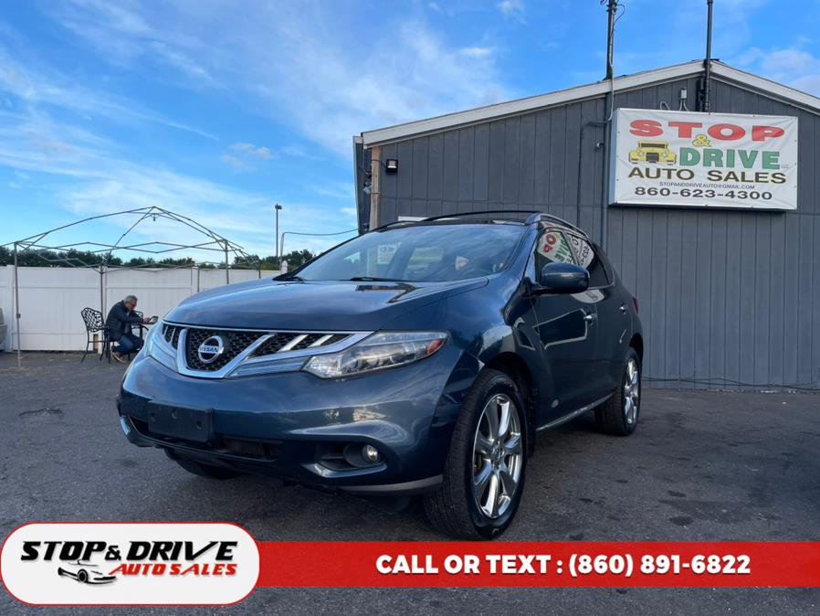 2013 Nissan Murano AWD 4dr S, available for sale in East Windsor, Connecticut | Stop & Drive Auto Sales. East Windsor, Connecticut