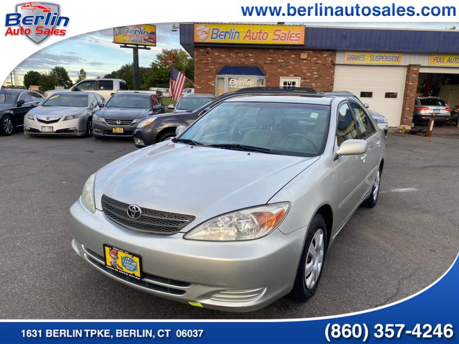 2002 Toyota Camry 4dr Sdn LE Auto, available for sale in Berlin, Connecticut | Berlin Auto Sales LLC. Berlin, Connecticut 2002 Toyota Camry 4dr Sdn LE Auto, available for sale in Berlin, Connecticut | Berlin Auto Sales LLC. Berlin, Connecticut