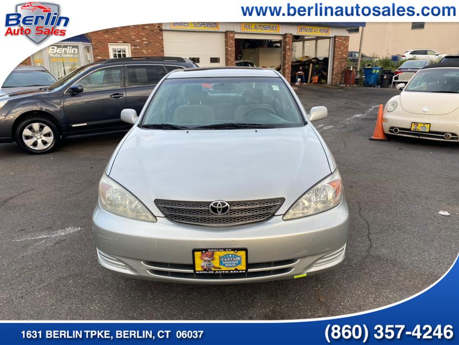 2002 Toyota Camry 4dr Sdn LE Auto, available for sale in Berlin, Connecticut | Berlin Auto Sales LLC. Berlin, Connecticut 2002 Toyota Camry 4dr Sdn LE Auto, available for sale in Berlin, Connecticut | Berlin Auto Sales LLC. Berlin, Connecticut
