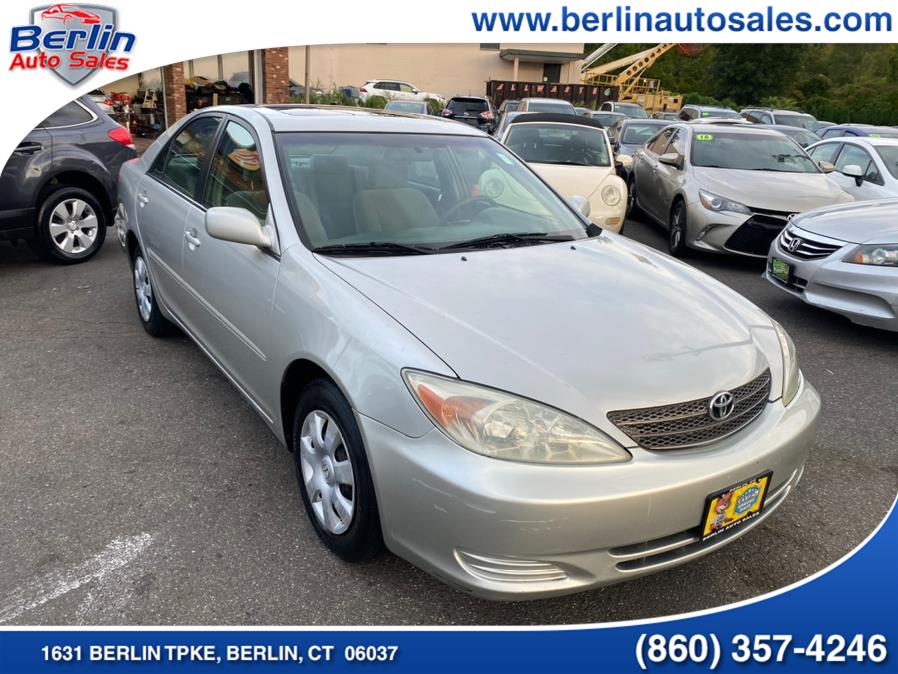 2002 Toyota Camry 4dr Sdn LE Auto, available for sale in Berlin, Connecticut | Berlin Auto Sales LLC. Berlin, Connecticut 2002 Toyota Camry 4dr Sdn LE Auto, available for sale in Berlin, Connecticut | Berlin Auto Sales LLC. Berlin, Connecticut