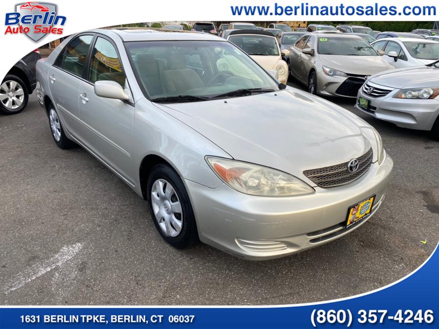 2002 Toyota Camry 4dr Sdn LE Auto, available for sale in Berlin, Connecticut | Berlin Auto Sales LLC. Berlin, Connecticut 2002 Toyota Camry 4dr Sdn LE Auto, available for sale in Berlin, Connecticut | Berlin Auto Sales LLC. Berlin, Connecticut