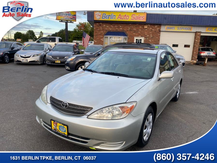 2002 Toyota Camry 4dr Sdn LE Auto, available for sale in Berlin, Connecticut | Berlin Auto Sales LLC. Berlin, Connecticut 2002 Toyota Camry 4dr Sdn LE Auto, available for sale in Berlin, Connecticut | Berlin Auto Sales LLC. Berlin, Connecticut