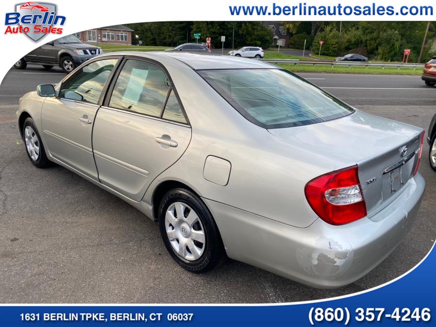 2002 Toyota Camry 4dr Sdn LE Auto, available for sale in Berlin, Connecticut | Berlin Auto Sales LLC. Berlin, Connecticut 2002 Toyota Camry 4dr Sdn LE Auto, available for sale in Berlin, Connecticut | Berlin Auto Sales LLC. Berlin, Connecticut