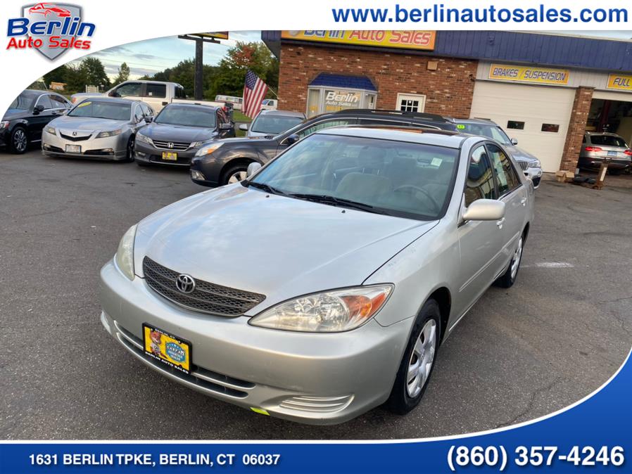 2002 Toyota Camry 4dr Sdn LE Auto, available for sale in Berlin, Connecticut | Berlin Auto Sales LLC. Berlin, Connecticut 2002 Toyota Camry 4dr Sdn LE Auto, available for sale in Berlin, Connecticut | Berlin Auto Sales LLC. Berlin, Connecticut