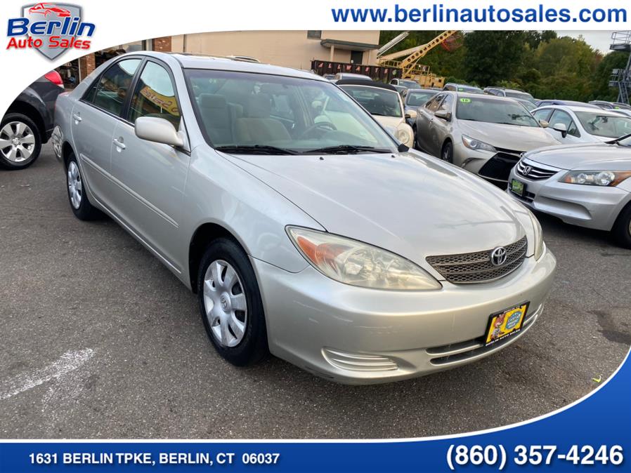 2002 Toyota Camry 4dr Sdn LE Auto, available for sale in Berlin, Connecticut | Berlin Auto Sales LLC. Berlin, Connecticut 2002 Toyota Camry 4dr Sdn LE Auto, available for sale in Berlin, Connecticut | Berlin Auto Sales LLC. Berlin, Connecticut