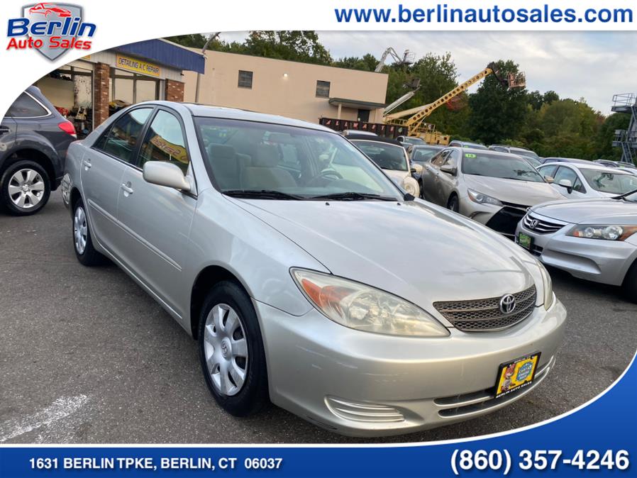 2002 Toyota Camry 4dr Sdn LE Auto, available for sale in Berlin, Connecticut | Berlin Auto Sales LLC. Berlin, Connecticut 2002 Toyota Camry 4dr Sdn LE Auto, available for sale in Berlin, Connecticut | Berlin Auto Sales LLC. Berlin, Connecticut