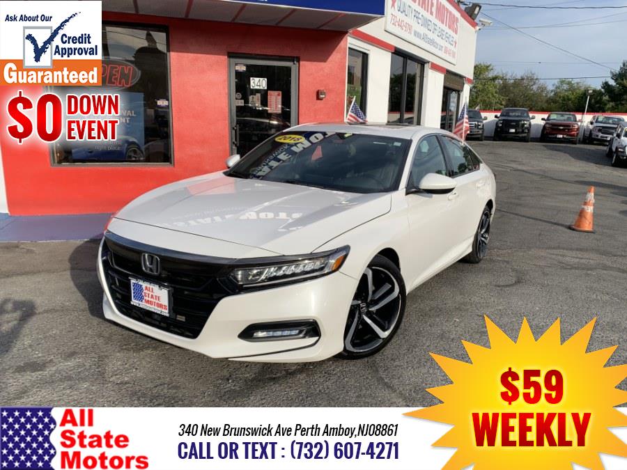 Used Honda Accord Sedan Sport 2.0T Auto 2018 | All State Motor Inc. Perth Amboy, New Jersey Used Honda Accord Sedan Sport 2.0T Auto 2018 | All State Motor Inc. Perth Amboy, New Jersey