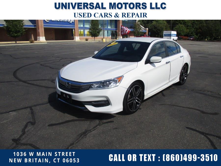 Used Honda Accord Sedan 4dr I4 CVT Sport 2016 | Universal Motors LLC. New Britain, Connecticut Used Honda Accord Sedan 4dr I4 CVT Sport 2016 | Universal Motors LLC. New Britain, Connecticut