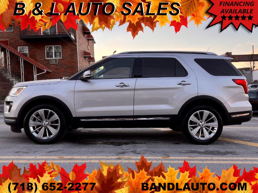 Used Ford Explorer Limited 4WD 2019 | B & L Auto Sales LLC. Bronx, New York Used Ford Explorer Limited 4WD 2019 | B & L Auto Sales LLC. Bronx, New York