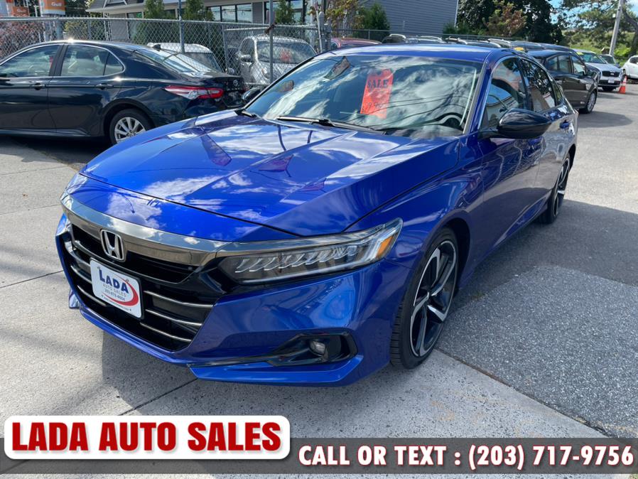 Used Honda Accord Sedan Sport SE 1.5T CVT 2021 | Lada Auto Sales. Bridgeport, Connecticut Used Honda Accord Sedan Sport SE 1.5T CVT 2021 | Lada Auto Sales. Bridgeport, Connecticut