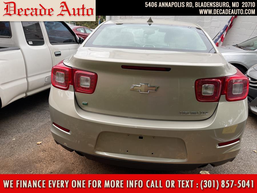Used Chevrolet Malibu 4dr Sdn LTZ w/1LZ 2014 | Decade Auto. Bladensburg, Maryland Used Chevrolet Malibu 4dr Sdn LTZ w/1LZ 2014 | Decade Auto. Bladensburg, Maryland