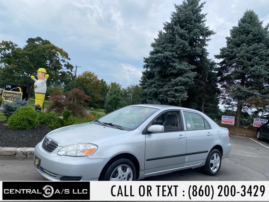 2005 Toyota Corolla 4dr Sdn S Manual, available for sale in East Windsor, Connecticut | Central A/S LLC. East Windsor, Connecticut
