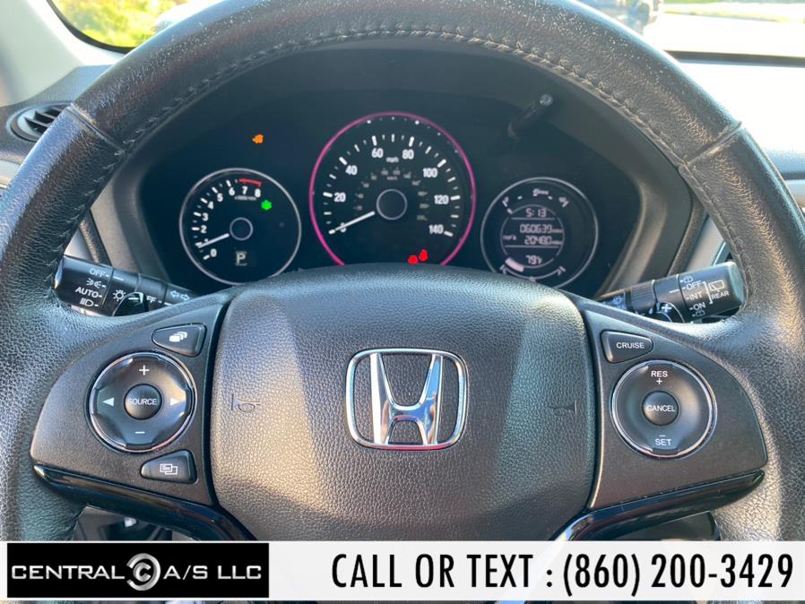 2016 Honda HR-V AWD 4dr CVT EX-L w/Navi, available for sale in East Windsor, Connecticut | Central A/S LLC. East Windsor, Connecticut 2016 Honda HR-V AWD 4dr CVT EX-L w/Navi, available for sale in East Windsor, Connecticut | Central A/S LLC. East Windsor, Connecticut