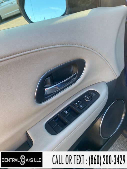 2016 Honda HR-V AWD 4dr CVT EX-L w/Navi, available for sale in East Windsor, Connecticut | Central A/S LLC. East Windsor, Connecticut 2016 Honda HR-V AWD 4dr CVT EX-L w/Navi, available for sale in East Windsor, Connecticut | Central A/S LLC. East Windsor, Connecticut