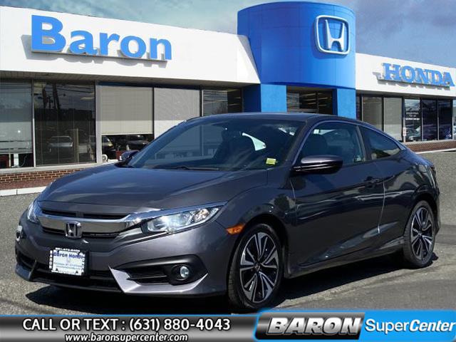 2018 Honda Civic Coupe EX-L, available for sale in Patchogue, New York | Baron Supercenter. Patchogue, New York